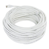 Cabo De Rede Giga Crimpado Lan Rj45 Furukawa Cat6 Branco 15m