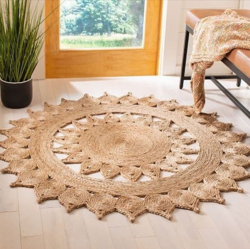 Tapete Corda De Sisal Artesanal Estilo Boho Pinterest 100 Cm