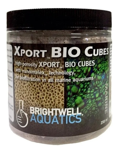 Brightwell Xport-bio Cubes Medio Filtración Biológica 250ml