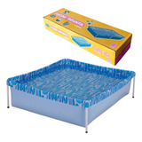 Piscina 1000 Litros Retangular Infantil Quadrada Mor