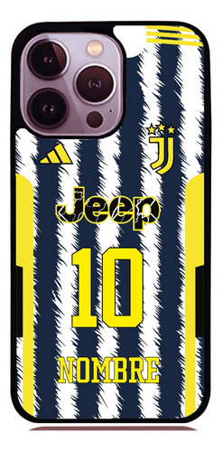 Funda Juventus Local Motorola Personalizada