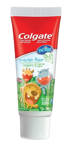 Pasta Colgate My First Gel Dental Sin Fluor 0-2 Años Flúor