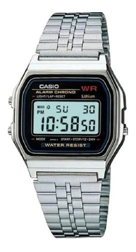 Reloj Casio Unisex Retro Vintage Metal A-159wa-n1 Ag Of Caba