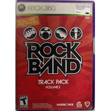Rock Band Track Pack Volume 2 Jogo Xbox 360 Físico Usado
