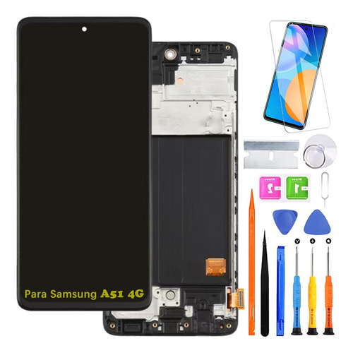 Pantalla Para Samsung A51 4g A515f A515u Incell Con Marco