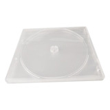 10x Capas Transparentes Para Cd, Portáteis, Leves, Dvd,