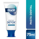 Oral B Detox Deep Clean Pasta Dental X 90 G