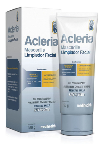 Acleria Mascarilla Limpiador Facial - Medihealth