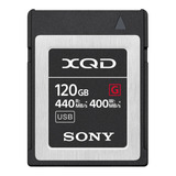 Cartão De Memória Xqd Sony 120gb Series G Qd-g120f/j