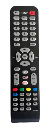 Control Remoto Compatible Tv Kalley Smart Botón Azul 