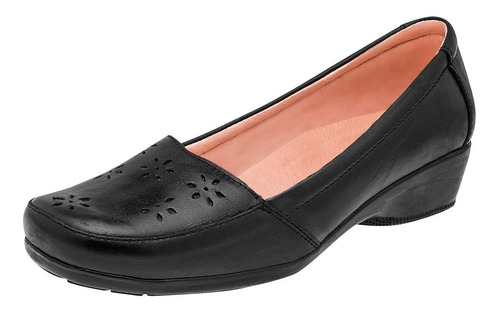 Zapato Casual Dama Mora Confort 156380 Piel Negro 22-26 T1
