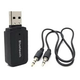 Adaptador Receptor Bluetooth Usb Musica P2 Chamada Som Carro