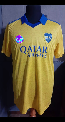 Camiseta Amarilla Boca Juniors 