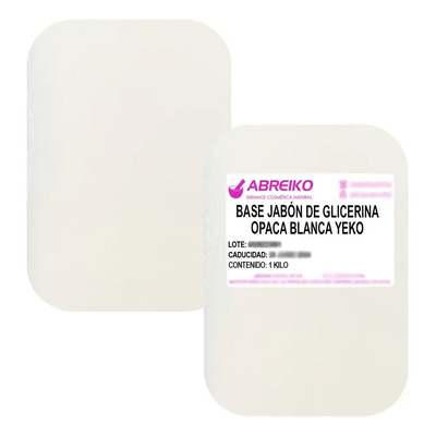 Abreiko Base Jabón De Glicerina Opaca Yeko Alta Dureza 1 Kilo | MercadoLibre