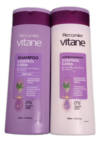 Recamier Control Caída Sin Sal(shampoo+ - g a $150