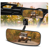 Espejo Retrovisor Central Utv Defender Y Soporte De Barra En