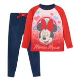 Pijama Niña Polar Rojo Disney Minnie