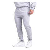 Calça Moletom Masculina Slim Jogger Skinny Elastano Treino