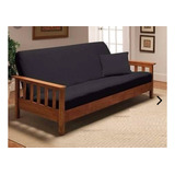 Funda Para Colchon De Futon 3 Cuerpos Chenille Antidesgarro