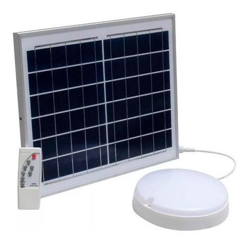 5 Pz Lampara Led Solar 25w Sobreponer Uso Exteriores Lsm25p