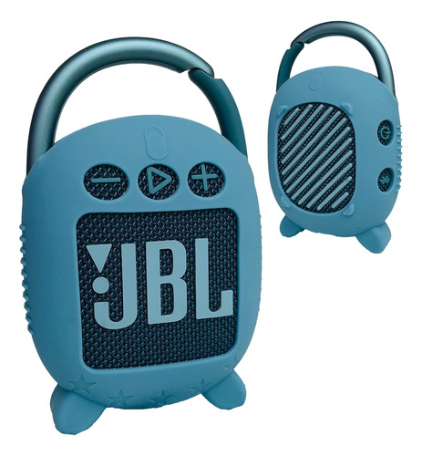 Funda De Silicona P/ Altavoz Bluetooth Portátil Jbl Clip 4