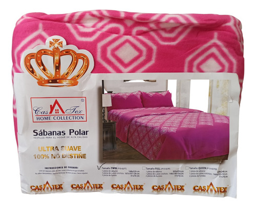 Juego De Sabanas Polares 1 1/2 Plazas Twin Casatex