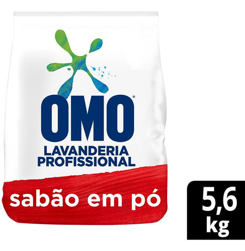 Sabão Em Pó Omo Lavagem Perfeita Pro 5,6kg