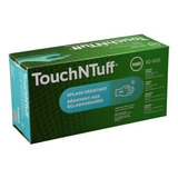 Guantes De Nitrilo Touchntuff 92-500 Medianos Color Verde Con Polvo Sí Talla M Unidades Por Envase 100