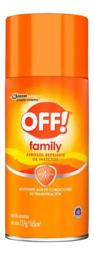 Off Repelente Family 165ml Camping Mosquitos Insecticida