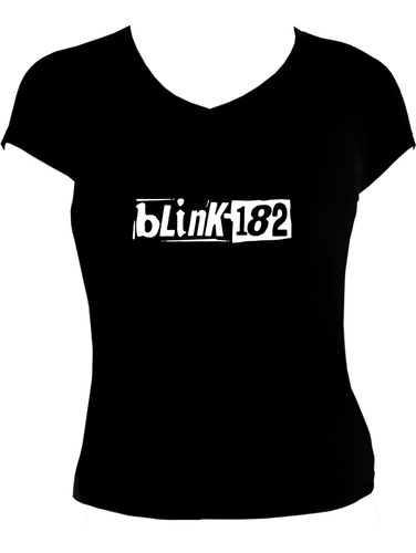 Blusa Blink 182 Dama Rock Metal Tv Camiseta Urbanoz