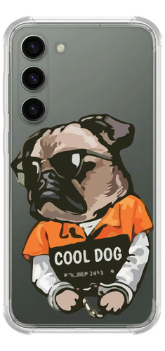 Capinha Compativel Modelos Galaxy Orange Dog 2574
