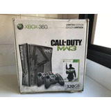Console Xbox 360 Destravado Edição Limitada Mw3 Completo Com Varios Jogos