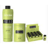Kit After Color Shampoo 1200+ampollas+mascara Kilo Bekim