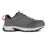 Zapatillas Montagne Havel Gris Rojo Hombre