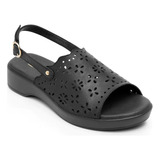 Sandalia Flexi Para Mujer 123103 Negro