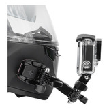 Soporte Frontal Y Lateral De Casco Para Gopro / Motowolf