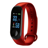 Smartband Soul Slim 100 Malla Silicona Color Rojo