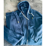 Juego De Sudadera Y Pantalonera Polo Ralph Lauren Usada Azul