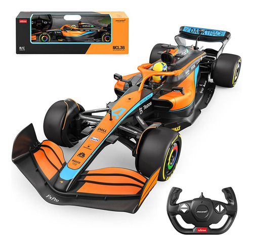 Coche De Carreras Rc 1/12 F1 Mclaren Mcl36 #4 Norris Con Con