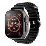 Smartwatch Genérica T800 Ultra 1.99  Caixa  Preta, Pulseira  Preta