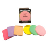 Esponja Maquillaje Base Blender Corrector Set Polvo Compacto