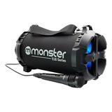 Parlante Karaoke Monster Wireless Bazooka Con Microfono Rgb