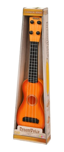 Guitarra Ukelele Juguete A Cuerdas Infantil Instrumento Niño