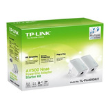 Tp-link Tl-pa4010 Starter Kit Powerline Ethernet 500mbps