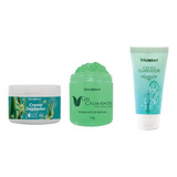 Kit Depilador Com Aloe Vera Sem Dor E Creme Clareador Corpo