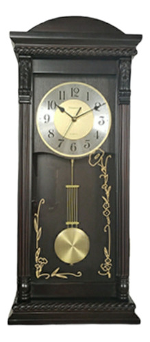 Reloj Mural Péndulo De Madera Timesonic P469