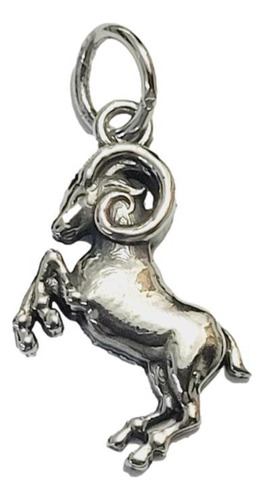 Pingente Signo Aries Em Prata 925 - Id 6580