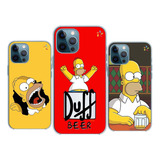 Capinha Para Celular Homer Simpson - Tpu De Alta Qualidade