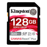 Memoria Flash Kingston Canvas React 128gb Uhs-ii Clase 10