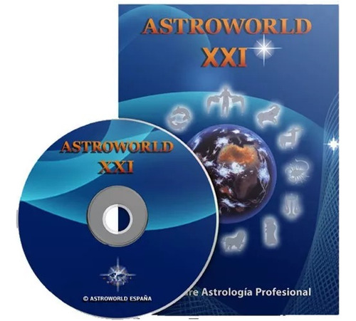 Software Astroworld Xxi Español Carta Astral Solar Lunar